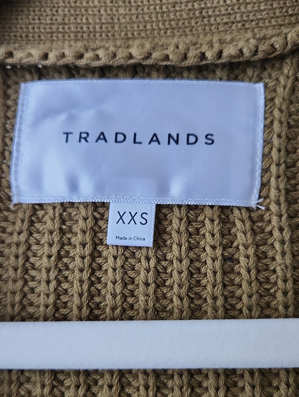 Tradlands Shelter Cardigan - Olive XXS - Picture 2 of 7